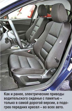 салон Mazda 6